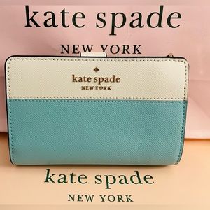 NWT Kate Spade Saffiano Colorblock Wallet BRAND NEW
